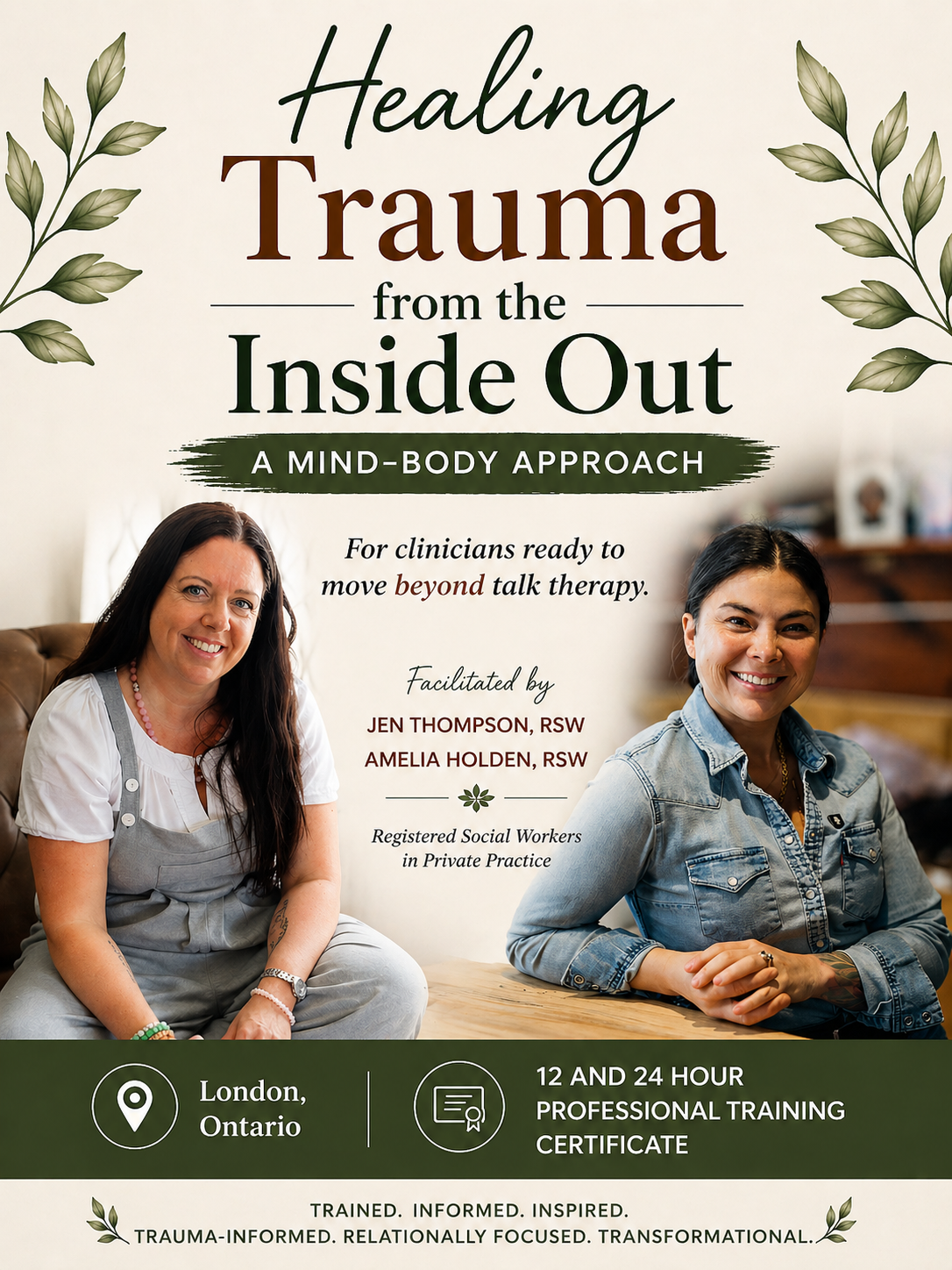 Healing Trauma from the Inside Out: A Mind–Body Approach